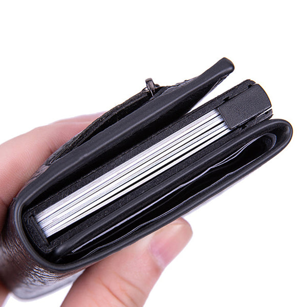 Portefeuille Intelligent Wallet Slim Minimalist RFID D'Airtag Avec