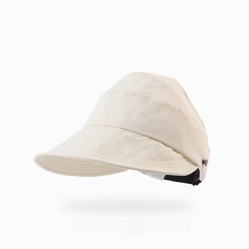 Chapeau de soleil à capuchon creux avec protection UV