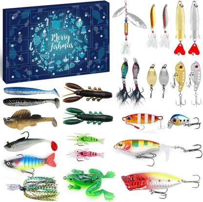 2024 Boîte de pêche de Noël