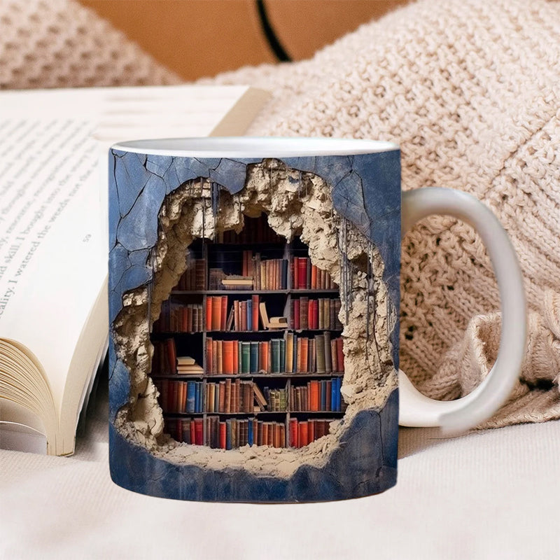 Tasse de bibliothèque 3D Note