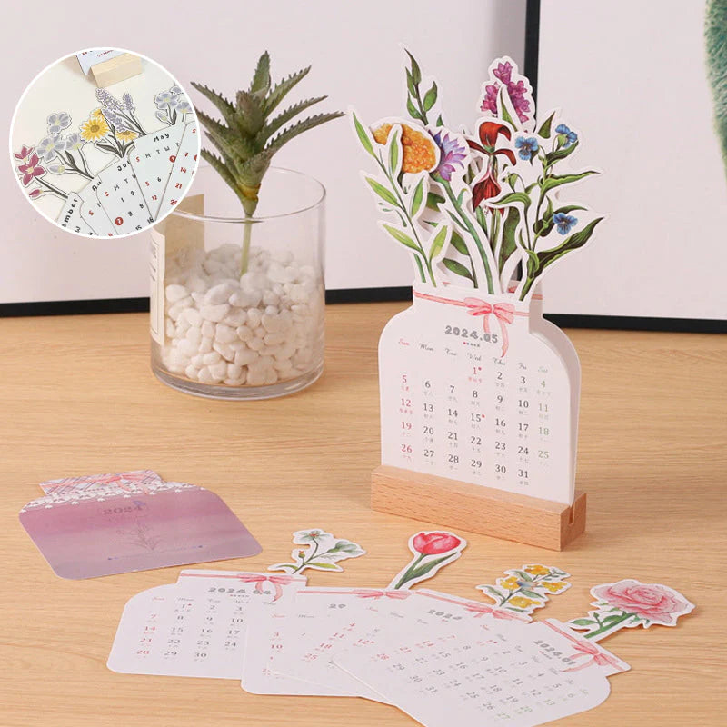 2024 Calendrier de Fleur
