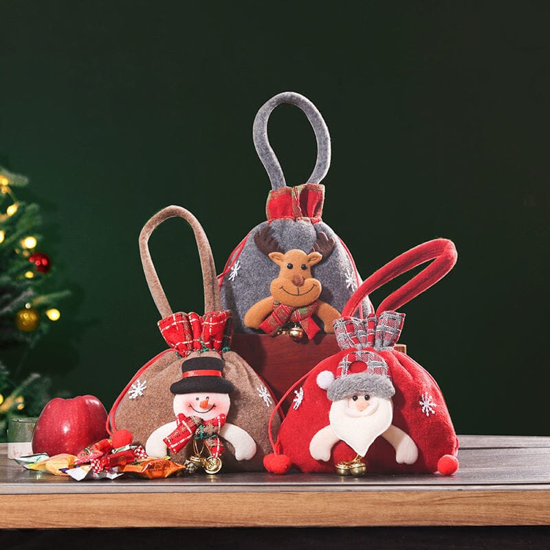 Sac de poupée de cadeau de Noël