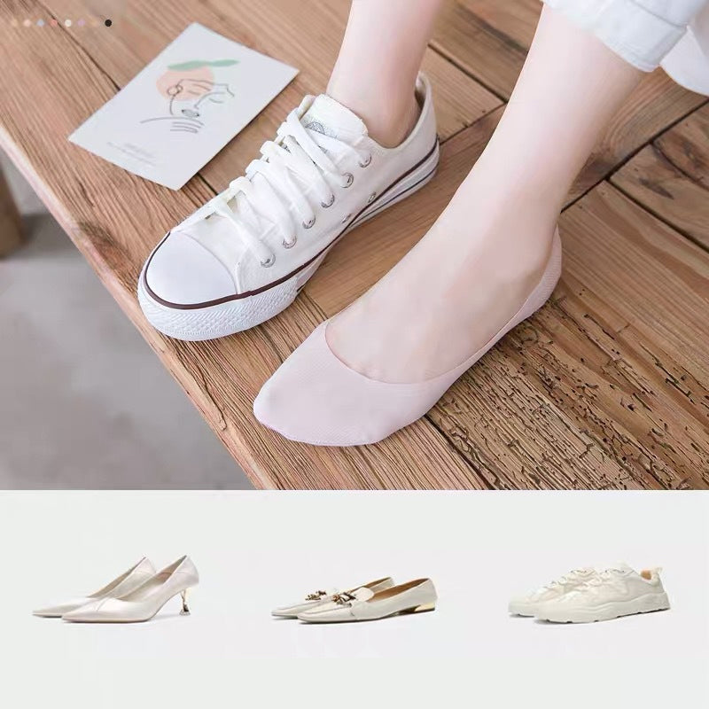 đ„Vente chaude d'Ă©tĂ©đ„Chaussettes AntidĂ©rapantes en Soie GlacĂ©e