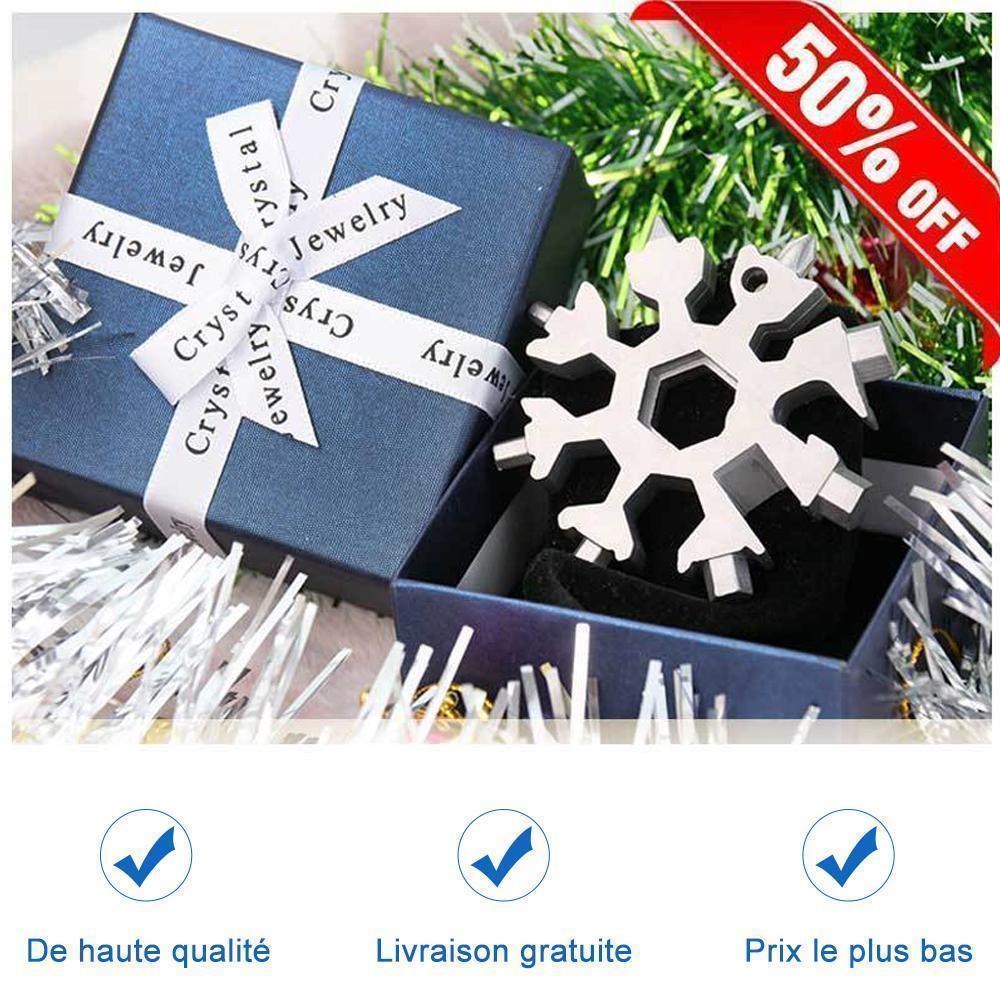 Ciaovie™ 18-in-1 Flocon de Neige Multi-outil Coffret Cadeau