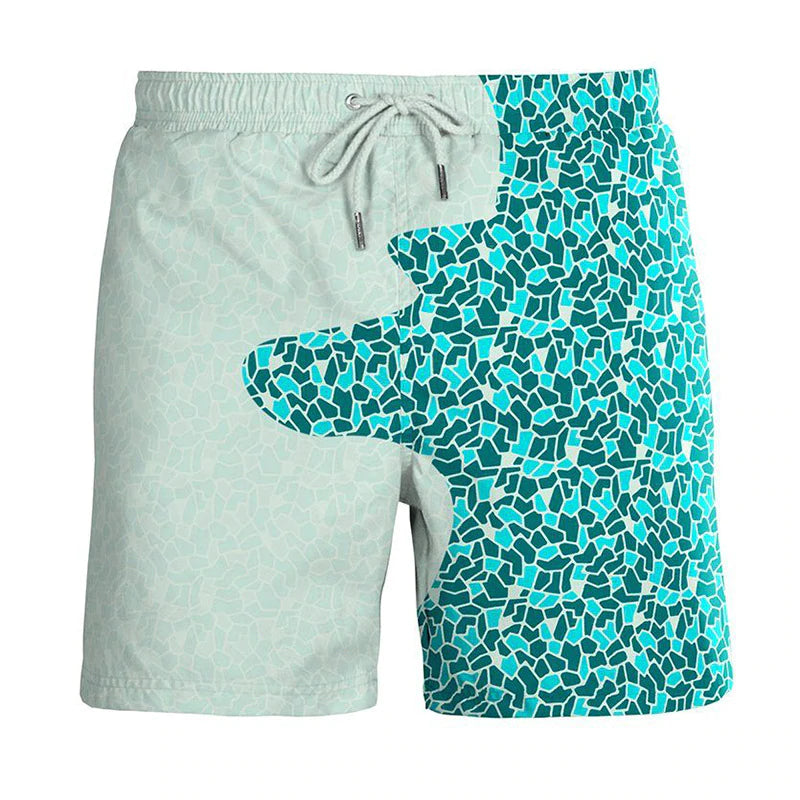 Short de Bain au Couleur Changeante
