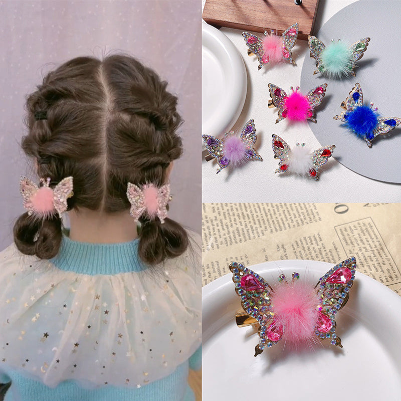 Épingle à Cheveux Papillon Volant