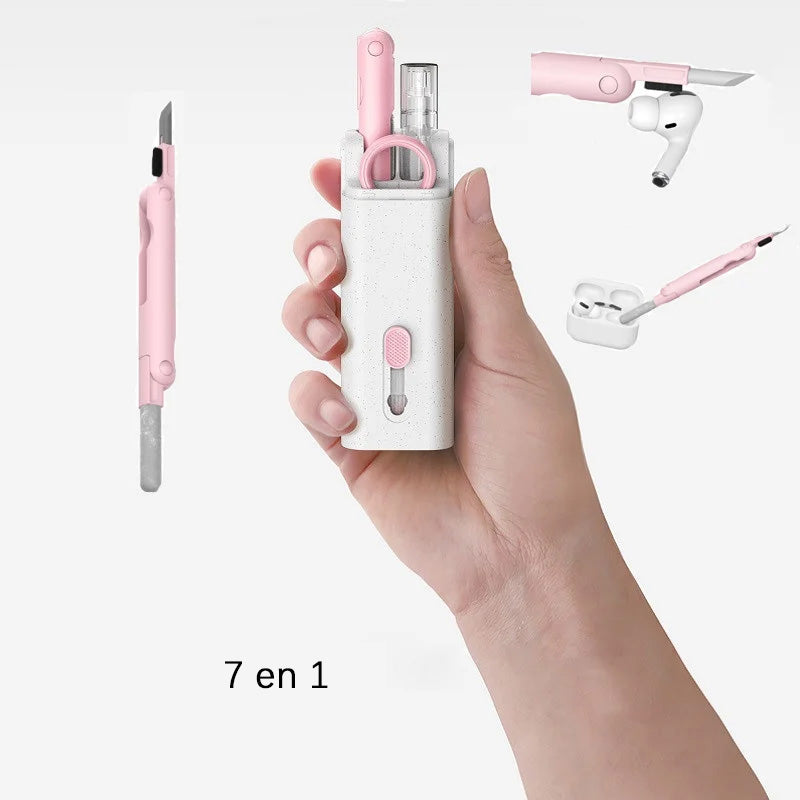 Kit de nettoyage multifonctionnel pour clavier et casque