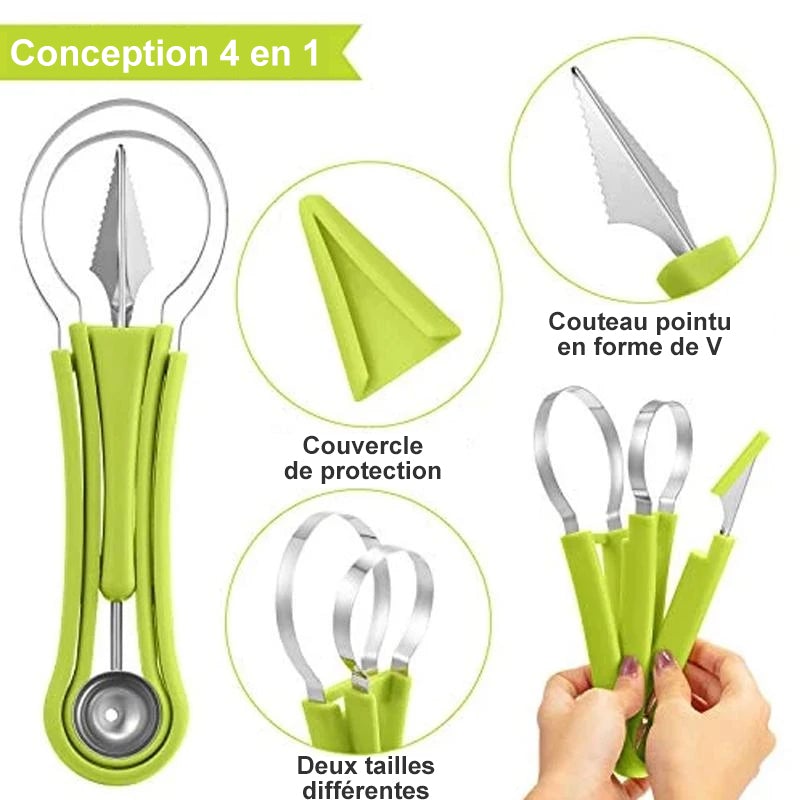Outil De Cuisine Multifonction 4 en 1