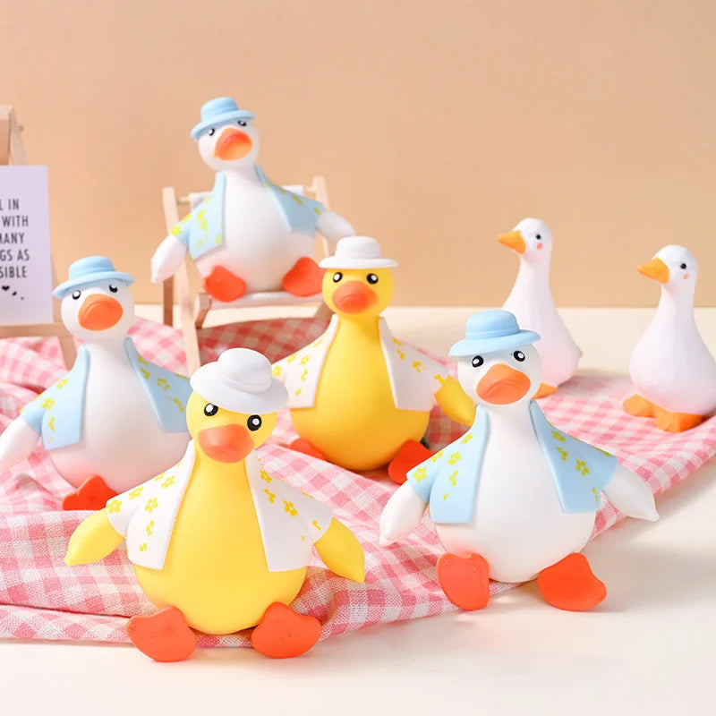 đ„Jouets anti-stress habillant un canard