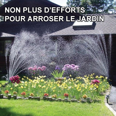 Arroseur Automatique pour Gazon Rotatif à 360° - ciaovie