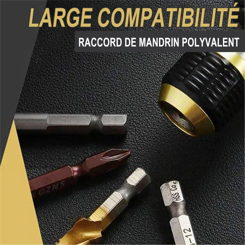 Adaptateur de Mèche à Changement Rapide