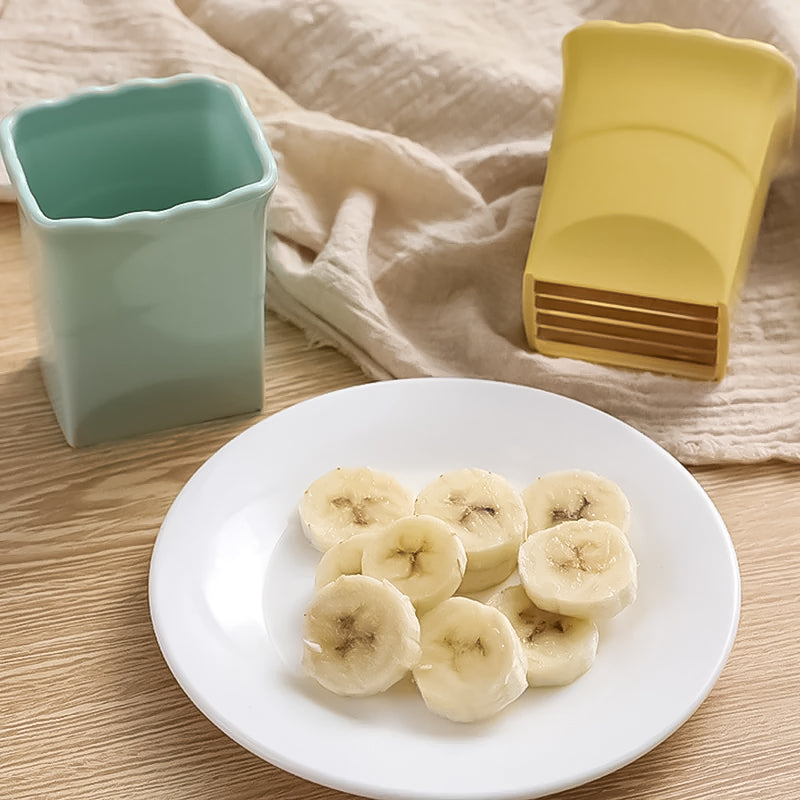 Nouveau Trancheur de fruits et d'oeufs en acier inoxydable