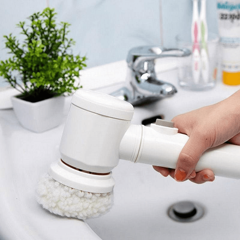Brosse de nettoyage électrique rechargeable Saker