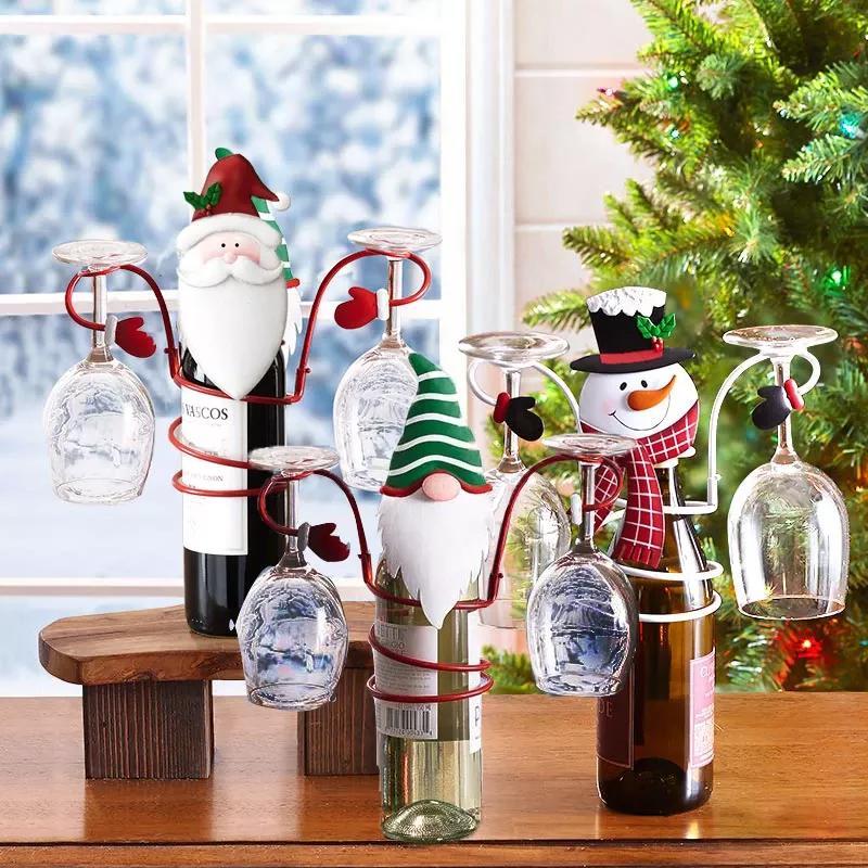 【🎅Vente anticipée de Noël - Économisez 50 %🎅】Porte-bouteilles & Verres à vin
