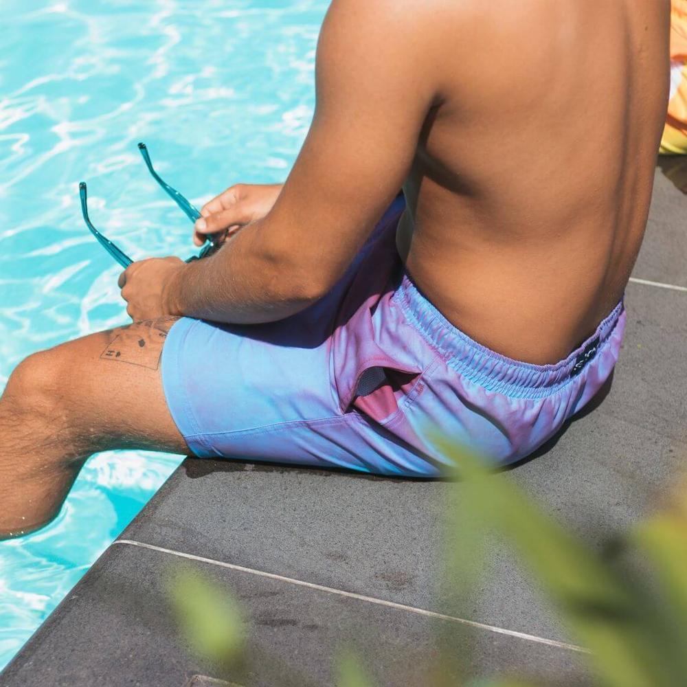 Short de Bain au Couleur Changeante