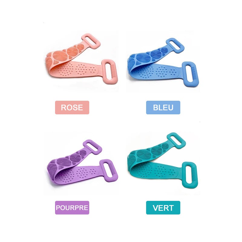 Brosse de Ceinture de Bain en Silicone à Exfoliant - ciaovie