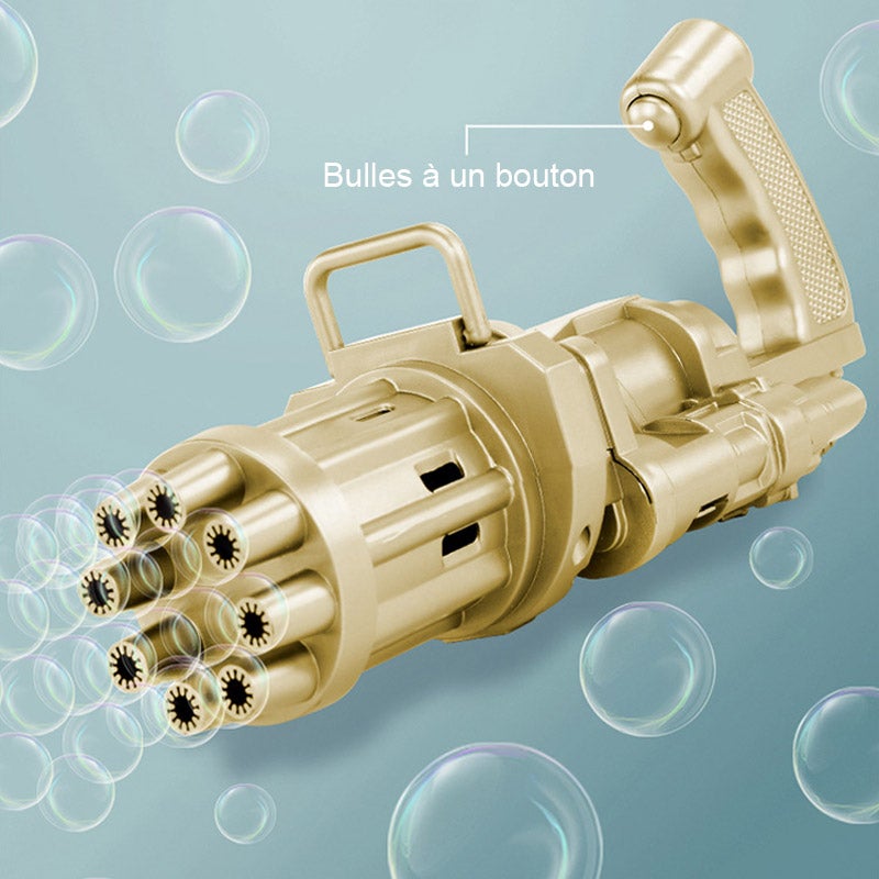 Nouveau Concept Machine à Bulles Gatling