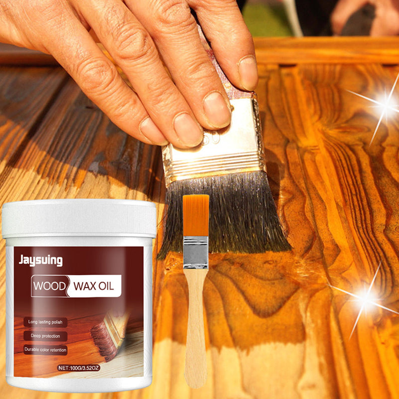 Huile de cire à bois anticorrosion d'extérieur