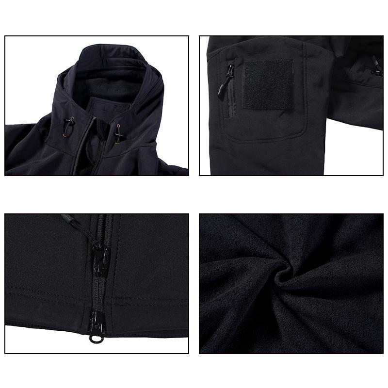 Vestes imperméables de camouflage tactique - ciaovie