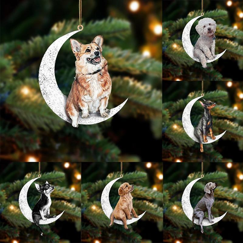 Asseyez Sur La Lune - Ornement Recto Verso