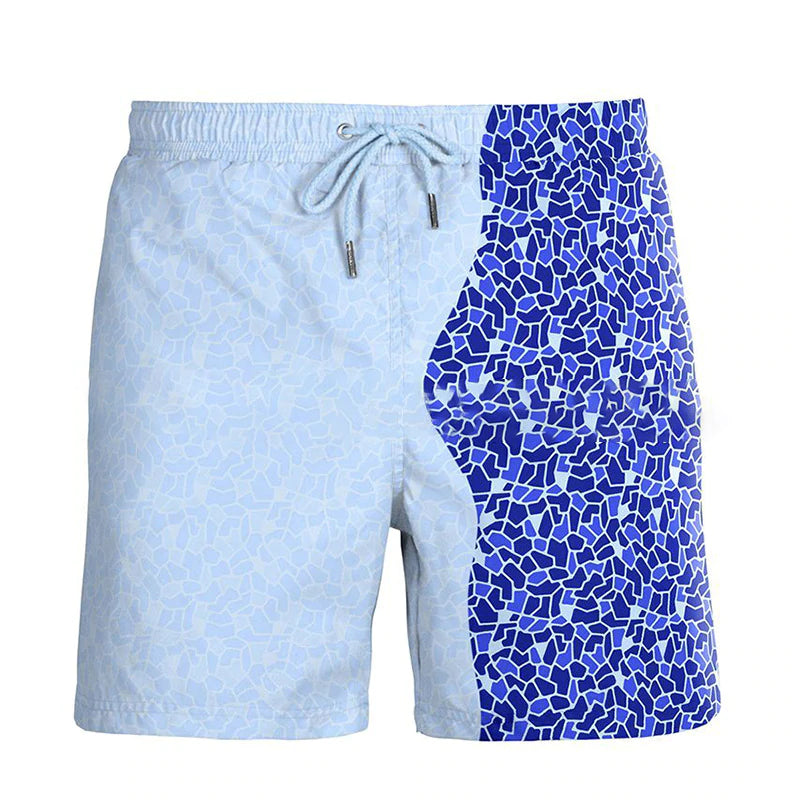 Short de Bain au Couleur Changeante