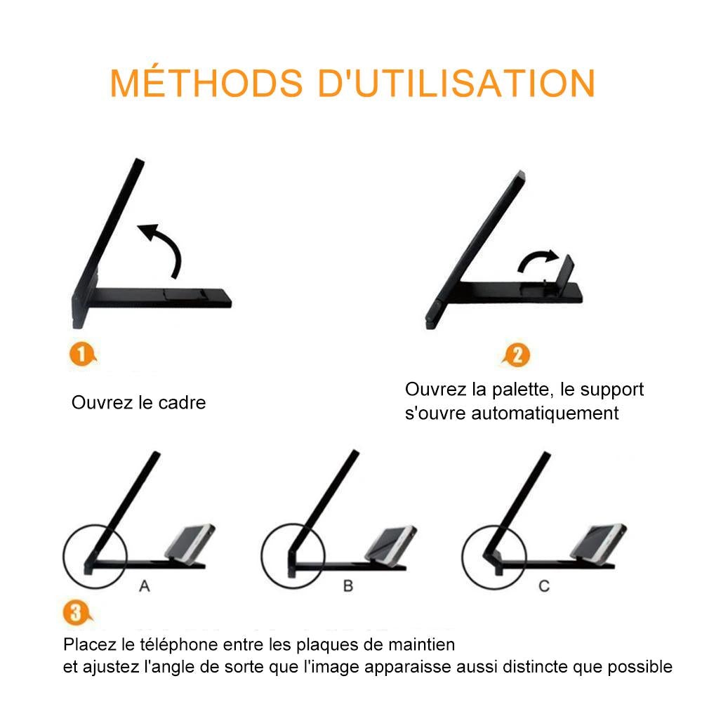 Amplificateur Réglable D'écran de Téléphone Portable - ciaovie