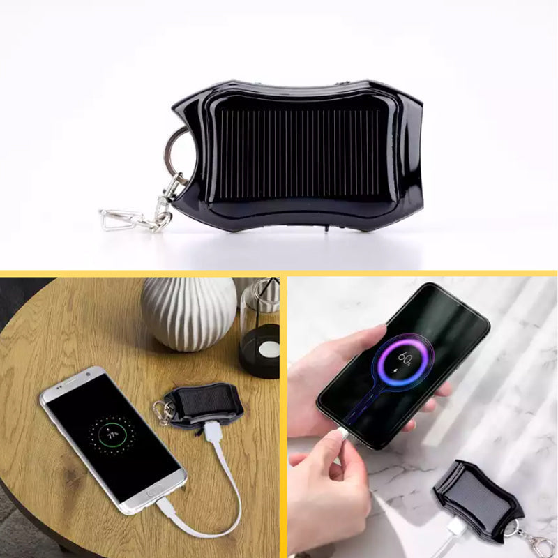 Mini Porte-clés de Banque d’Énergie Solaire