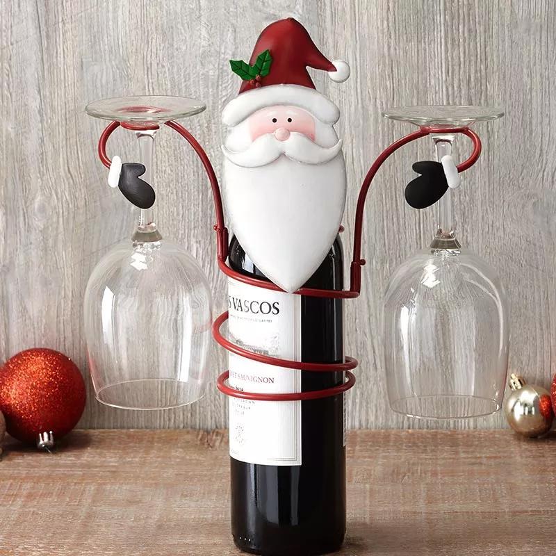 【🎅Vente anticipée de Noël - Économisez 50 %🎅】Porte-bouteilles & Verres à vin