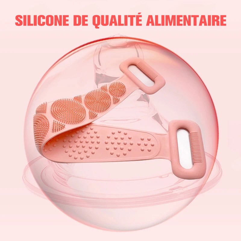 Brosse de Ceinture de Bain en Silicone à Exfoliant - ciaovie
