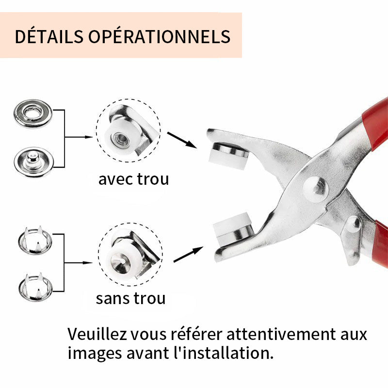 Kit D'accrochage Multifonctionnel En Métal