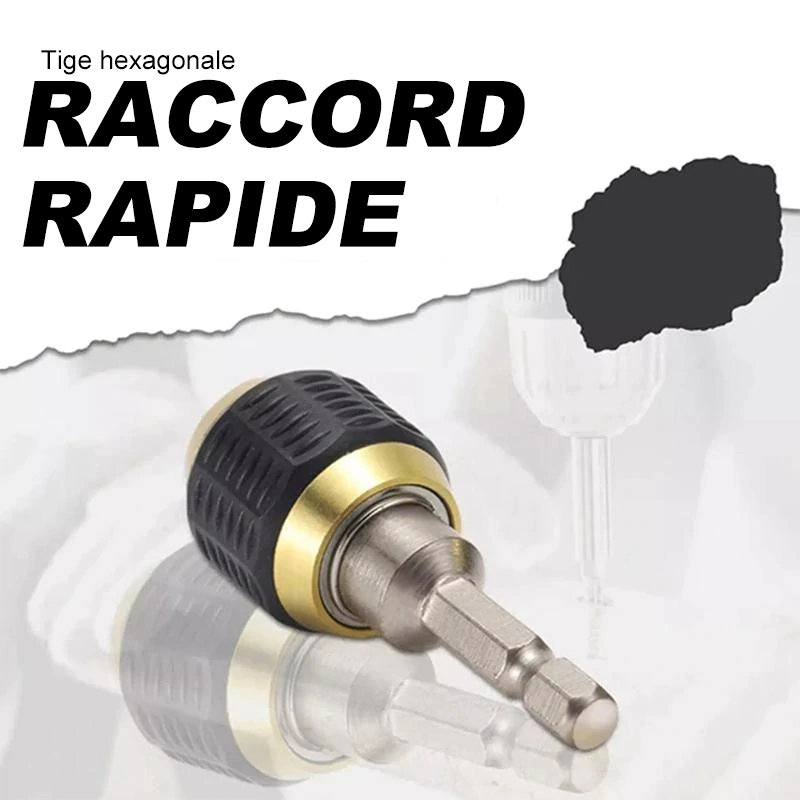 Adaptateur de Mèche à Changement Rapide