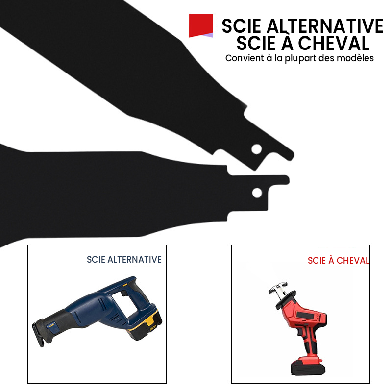 Grattoir de scie alternative 4PCS