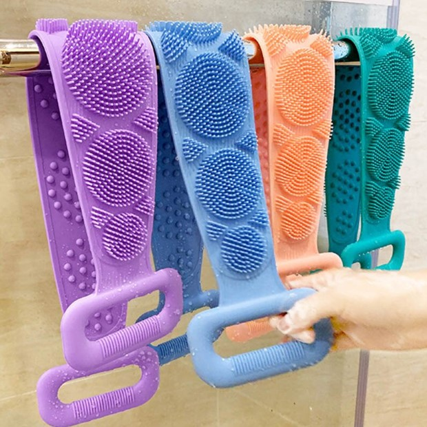 Brosse de Ceinture de Bain en Silicone à Exfoliant - ciaovie