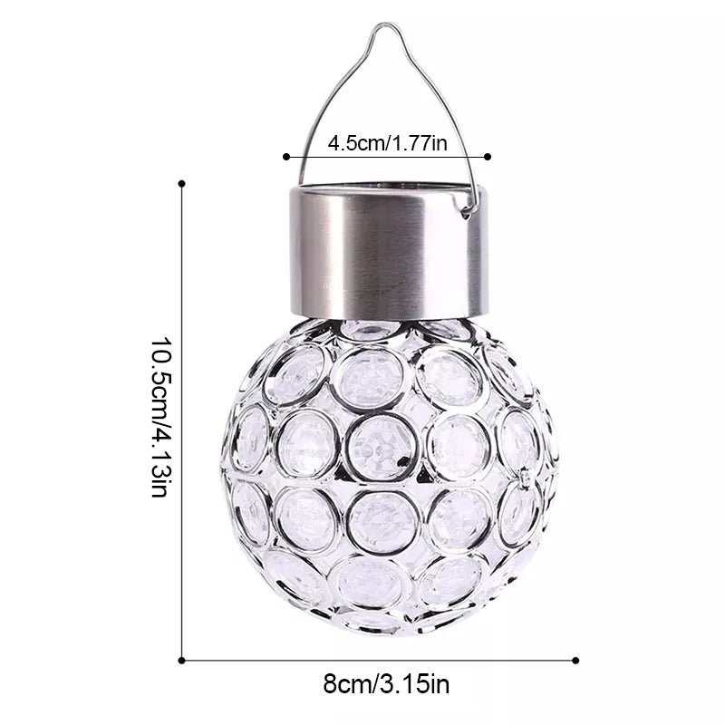 Lampes Solaires Imperméables Extérieures de Lanterne Suspendue Solaire