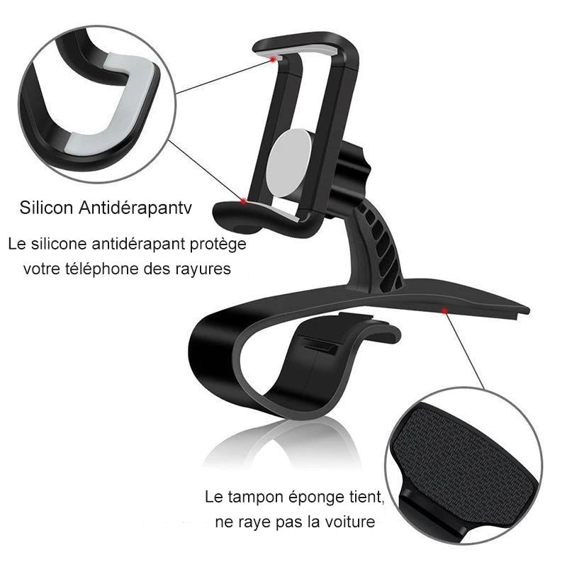 Support de Téléphone de Voiture à Rotation à 360 Degrés - ciaovie