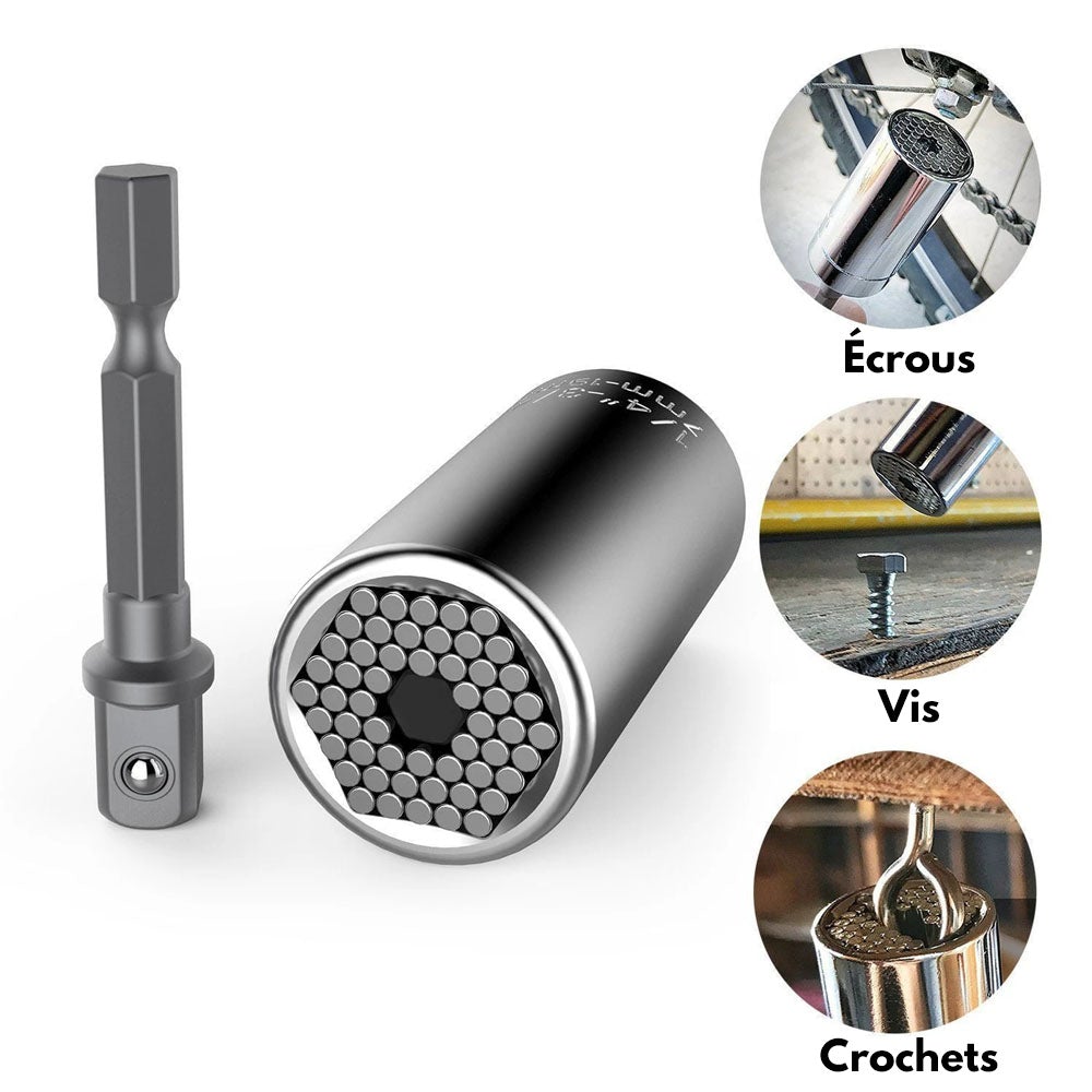 Domom® Douille Universelle - Dévissez n'importe quel boulon!