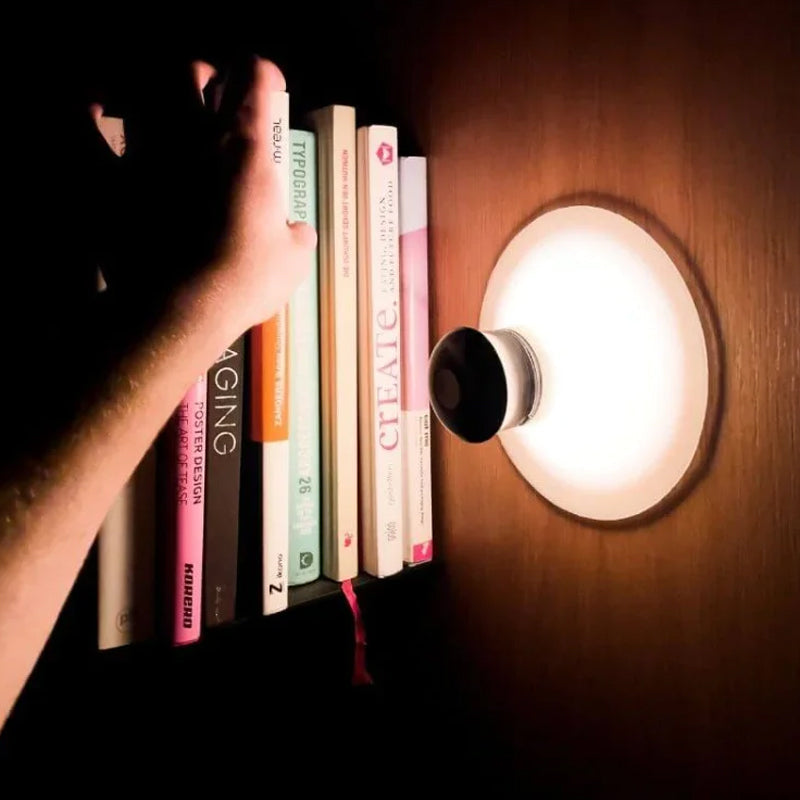 Veilleuse à ventouse à induction rechargeable créative