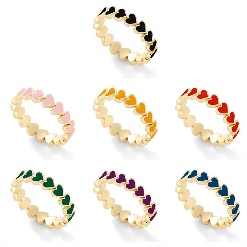 BAGUE EN FORME DE COEUR D'AMOUR