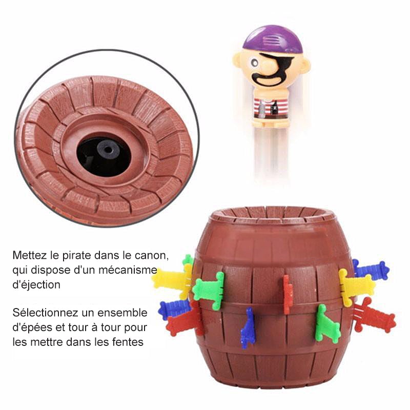 Jouet Interactif de Seau Pirate - ciaovie