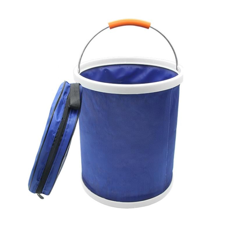 Seau Pliable Portable pour La PĂȘche en Plein Air - ciaovie