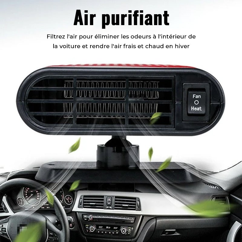 Dégivrage de ventilateur de refroidissement de chauffage de véhicule antibuée 2 EN 1