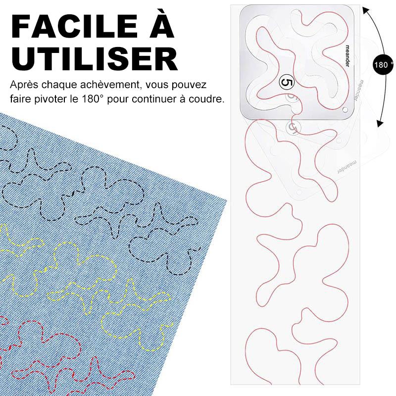 Règle De Couture Acrylique Domestique