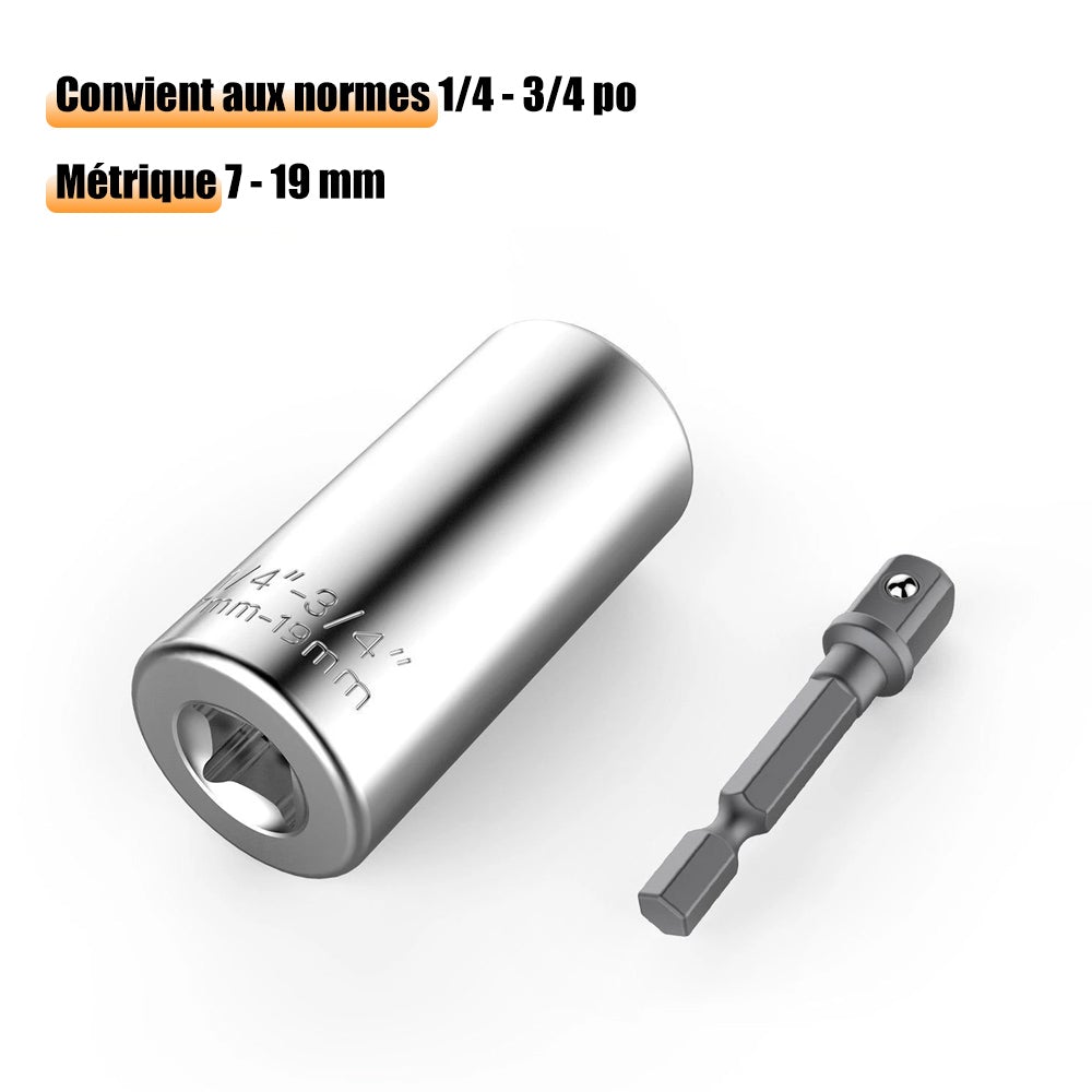 Domom® Douille Universelle - Dévissez n'importe quel boulon!
