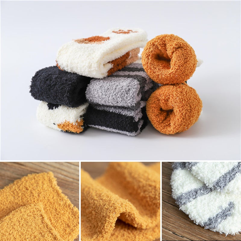 Ciaovieâą Chaussettes de Plancher Mignonnes de Griffe de Chat - ciaovie