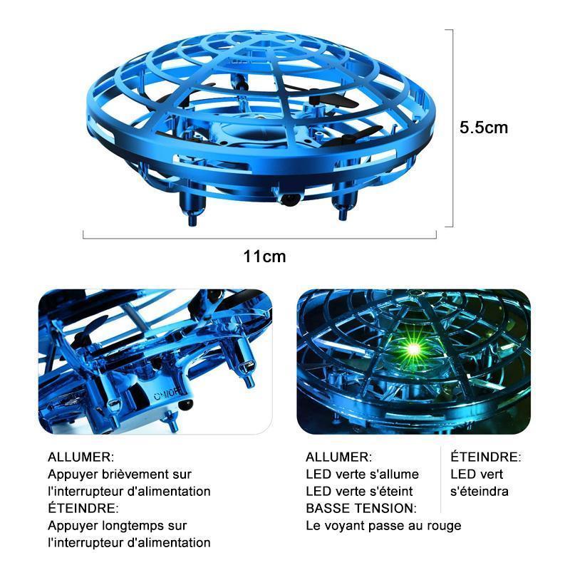 UFO Mini Avions Drones à Induction - ciaovie