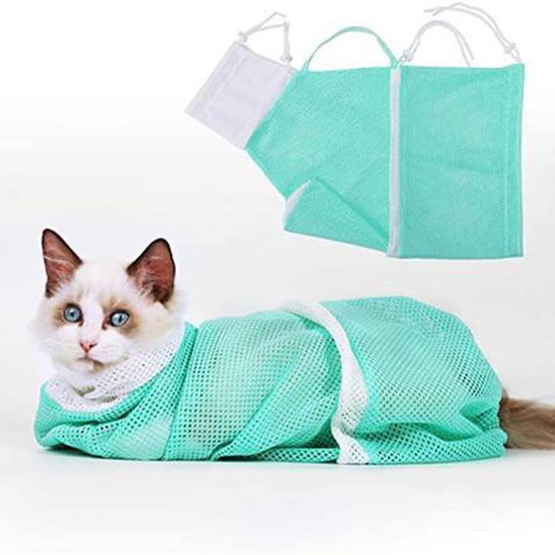 Sac de Bain de Toilettage Multifonctionnel pour Chat