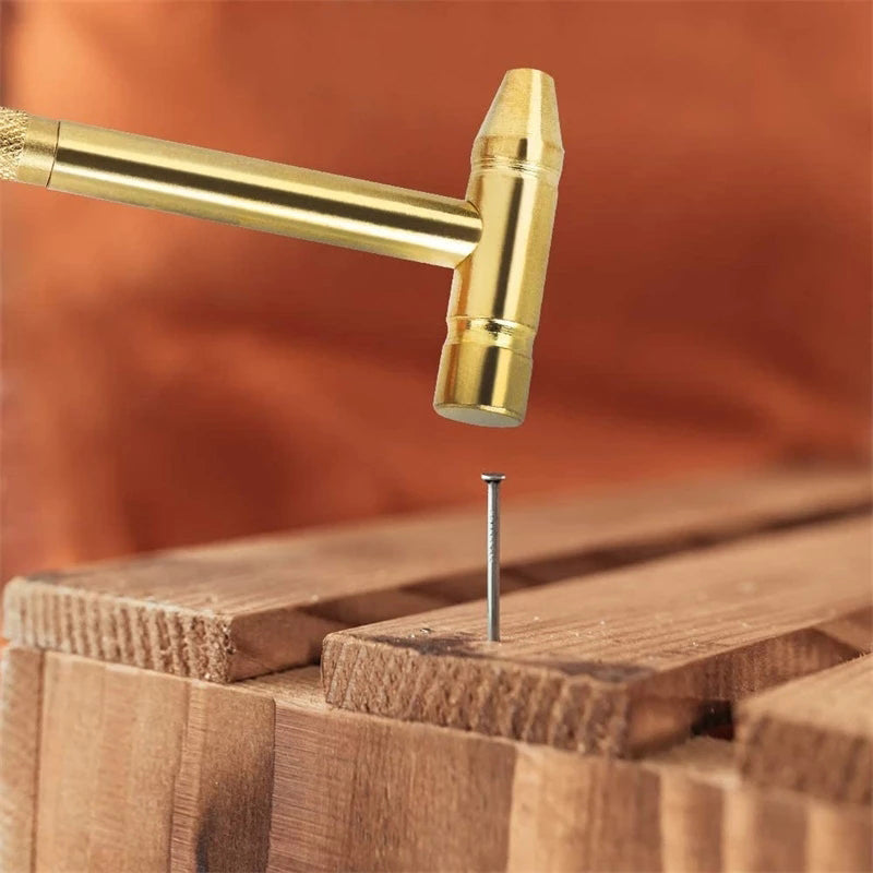 Mini marteau multifonctionnel en cuivre 6 en 1