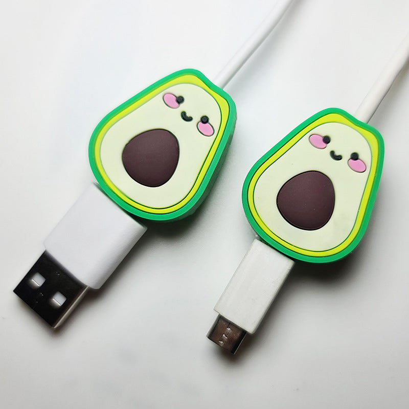 Manchon de protection pour câble de données de dessin animé