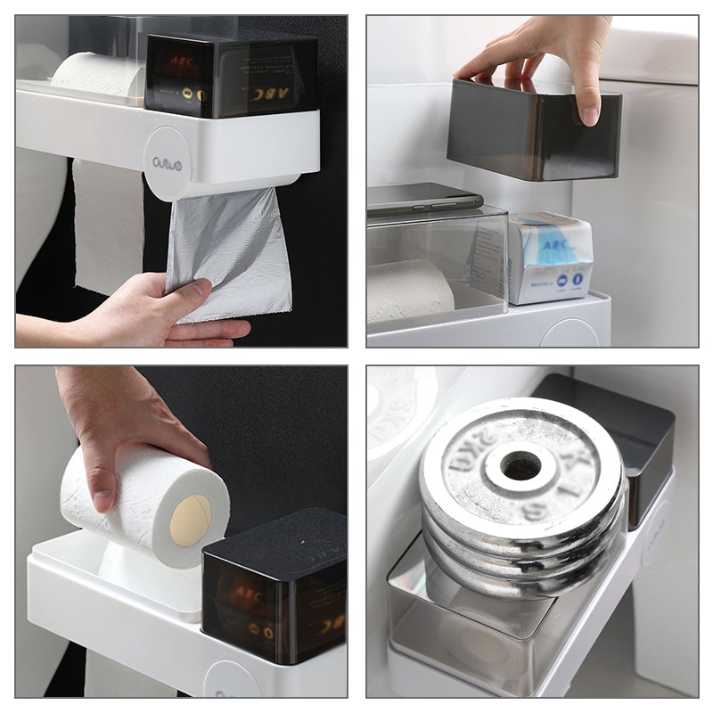 Support de rangement pour serviettes en papier imperméable - ciaovie