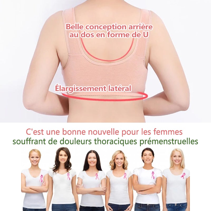 Ciaovie™ Soutien-gorge en Coton à Fermeture Avant - ciaovie